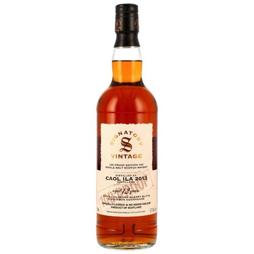 Caol Ila 2013/2025 12y Signatory 100 Proof