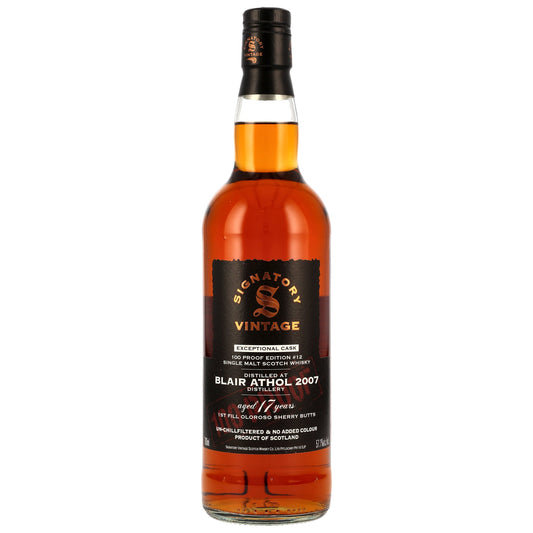 Blair Athol 17 yo 100 Proof Exceptional Edition