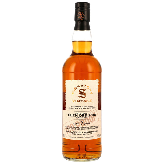 Glen Ord 2016/2025 - 9 y.o. - Signatory 100 PROOF Edition #66