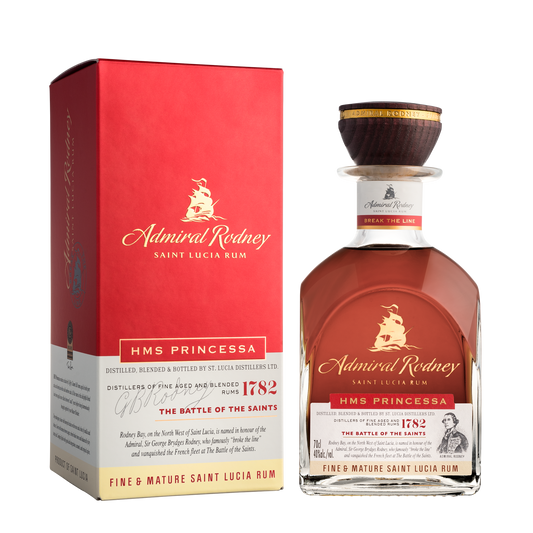 ADMIRAL RODNEY - RUM - HMS PRINCESSA