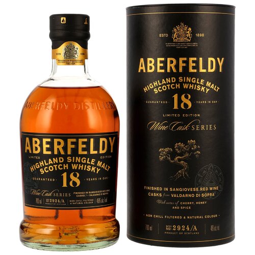 Aberfeldy 18y Sangiovese Finish