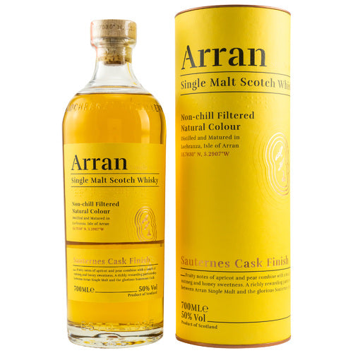 Arran Sauternes Cask Finish - new equipment