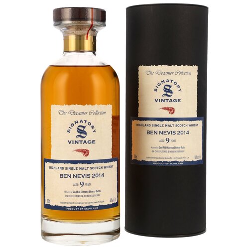 Ben Nevis 2014 - 9 y.o. - SV Ibisco Decanter, 2nd Fill Oloroso Sherry Butt