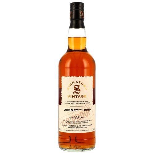 Orkney (HP) 2010/2025 - 14 yo - Signatory 100 PROOF Edition #38  